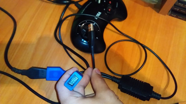 Переходник Sega Mega Drive к USB