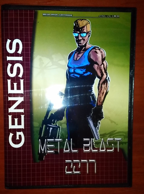 Metal Blast 2277 - Sega Genesis / Mega Drive