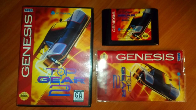 Игра "Top Gear 2" для Sega Genesis