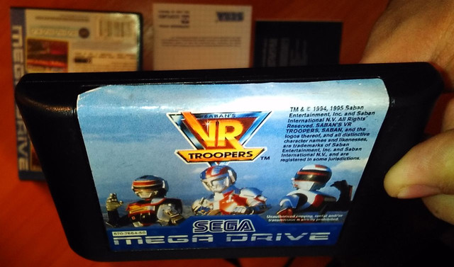 VR Troopers - Sega MD