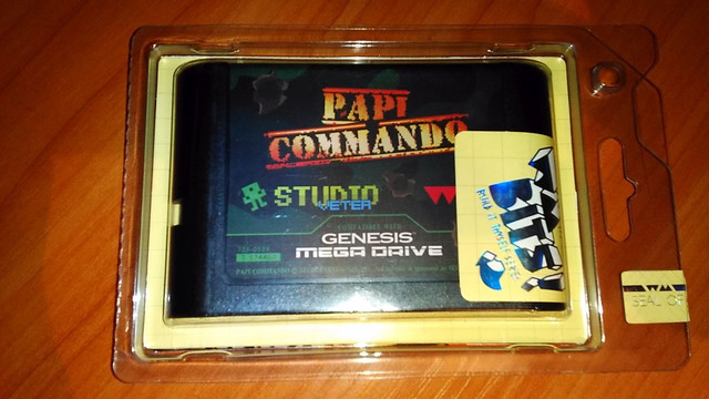 Papi Commando "BITS" - Sega Genesis