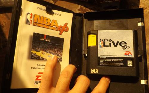 Картридж «NBA Live 96» [SMD]