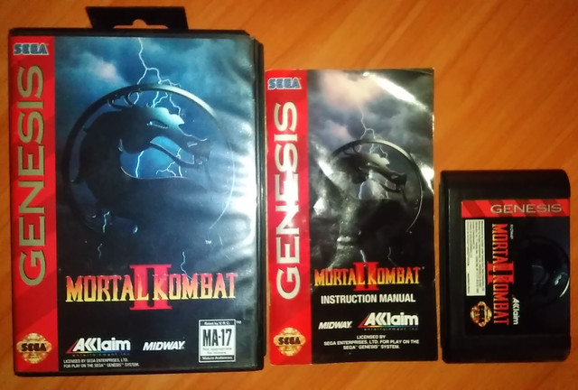 Mortal Kombat II для Sega Genesis