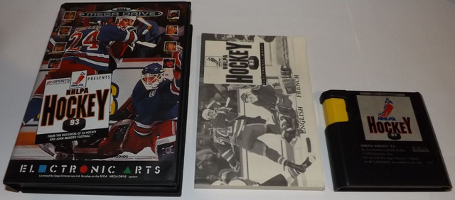 NHLPA Hockey 93 на Sega Mega Drive