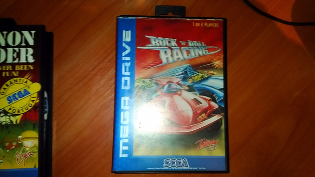 Картридж «Rock n' Roll Racing» на Sega Mega Drive