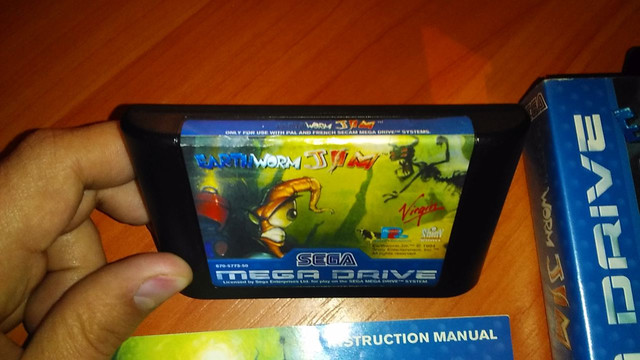 Картридж «Earthworm Jim» - Mega Drive