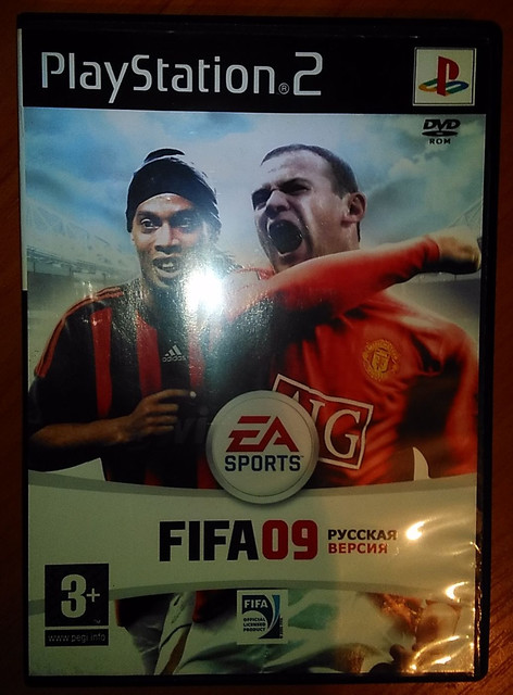 Диск «FIFA 09» для PS2