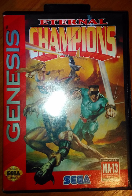 Картридж «Eternal Champions» для Sega Genesis