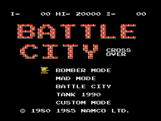 Как назывались танчики на сега. Battle City Sega. Battle City для Sega Megadrive. Battle City Денди. Battle City Crossover.