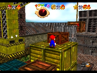 Super Mario 64 с новыми уровнями