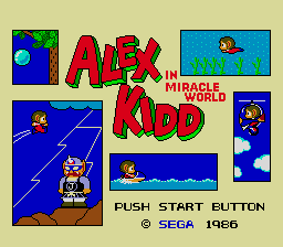 Alex kidd in Miracle World на SMD