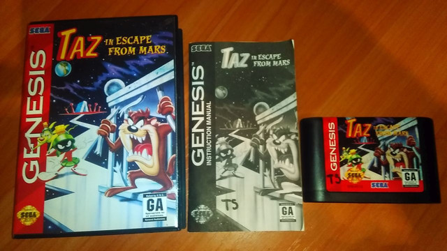 Taz in Escape from Mars на Sega Genesis