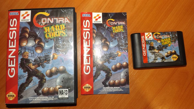 Картридж «Contra: Hard Corps» - Sega Genesis