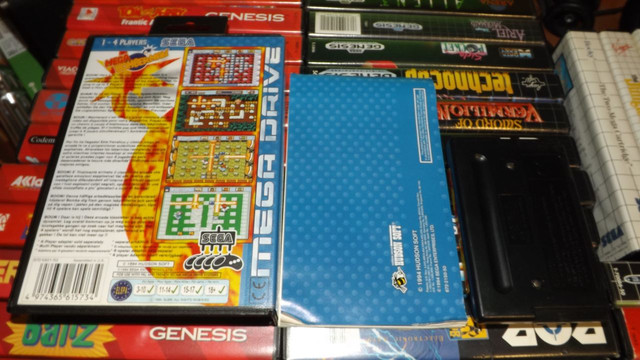 Картридж «Bomberman» на Sega Mega Drive