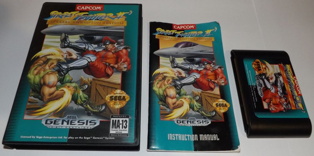 Street Fighter II Special Champio на Sega Genesis