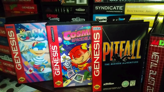 3 картриджа для Sega Genesis