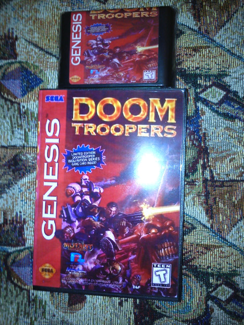 Картридж с игрой Doom Troopers
