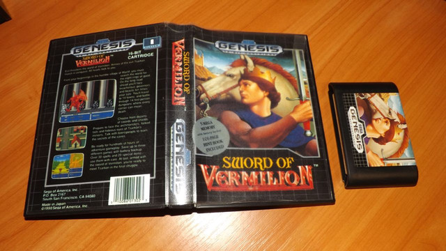 Sword of Vermilion - Sega Genesis