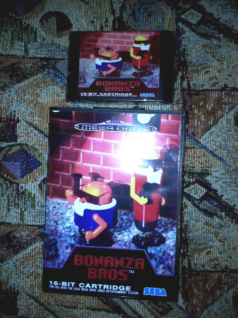 Картридж с игрой Bonanza Bros.