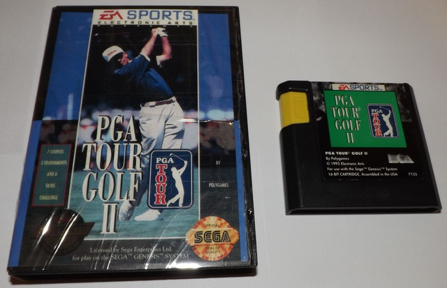 PGA Tour Golf II на Sega Genesis