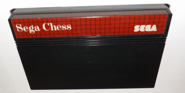 Картридж «Sega Chess» на Sega Master System