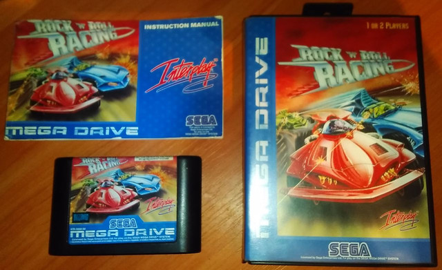 Rock n' Roll Racing - Sega Mega Drive