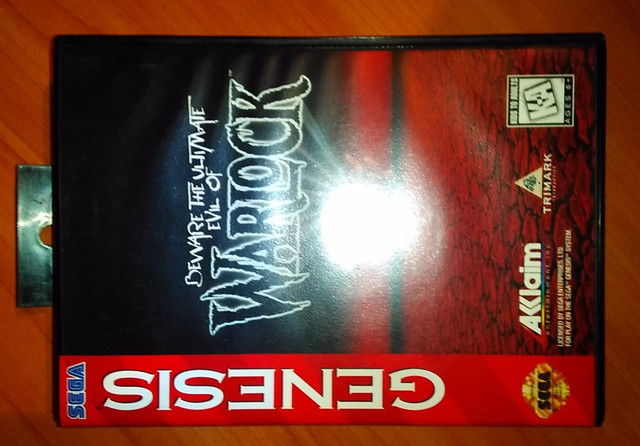 Картридж «Warlock» для Sega Genesis