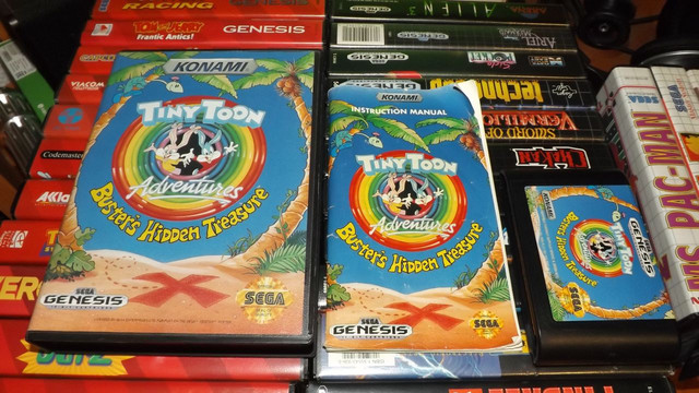Картридж «Tiny Toon Adventures» на Sega Genesis