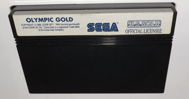 Картридж «Olympic gold» на Sega Master System